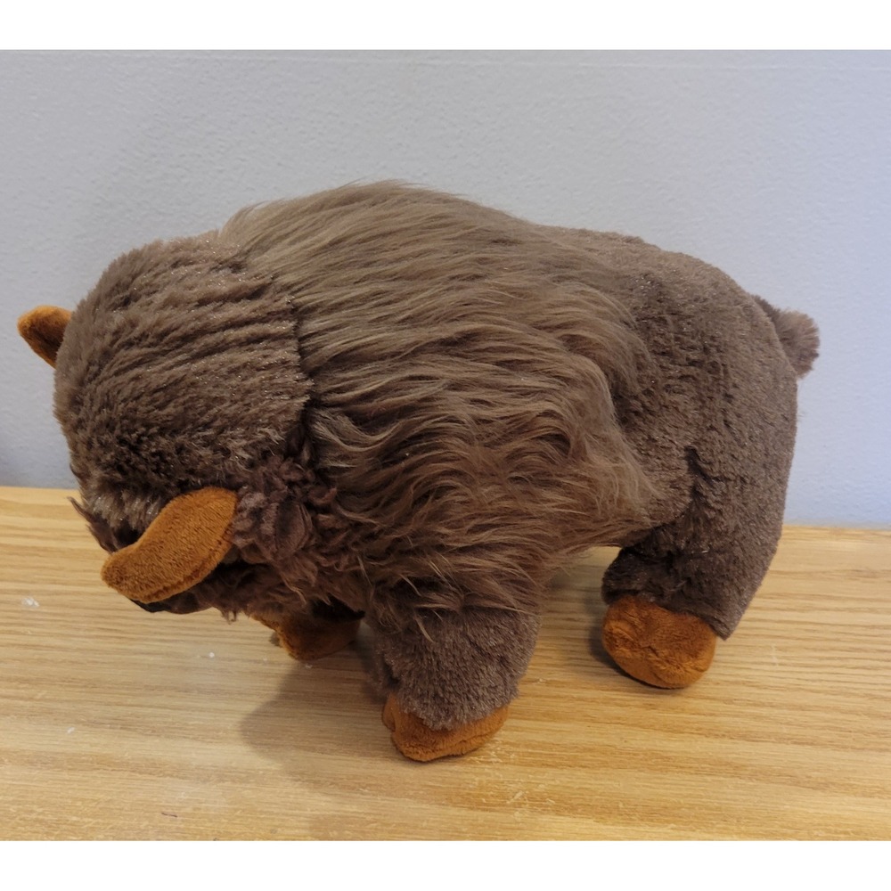 St. Labre Indian School Bison Plush 135 Years Commemorative Buffalo Brown Toy